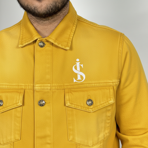 Veste en jean personnalisable pour homme avec rembourrage en coton, tissu respirant, lavage vintage, vente en gros d'usine - Product Image 3