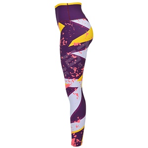 Blaze Fight Wear Leggings de Yoga de cintura alta ligeros sin costuras Secado rápido Transpirable Cintura elástica Patrón sólido al por mayor - Product Image 4