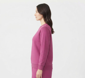 Sudadera de Cuello Redondo para Mujer, de Alta Calidad, Corte Holgado, Felpa Suave, con Logotipo Personalizado, Ropa Casual de Invierno, Venta al Por Mayor - Product Image 4