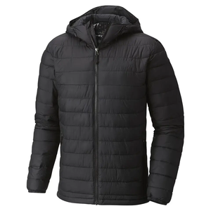 Chaqueta Acolchada de Plumón Brillante para Hombre con Capucha, Larga, Ligera, Gruesa, Cálida e Impermeable para Invierno - Product Image 1