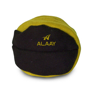 Alaay Sport Ball Black and Yellow Solid Color Durable Outdoor Indoor <b>Game</b> Equipment - Product Image 1