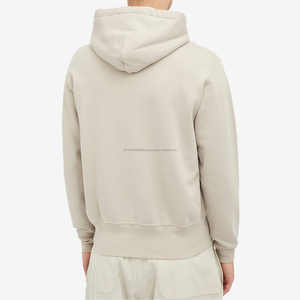 Sweat à capuche personnalisé pour hommes Puff Printing logo Streetwear pull boxy fit vintage sweat à capuche court pour hommes - Product Image 2