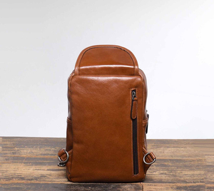 Pochette de jambe rétro en cuir avec sangle de taille réglable et compartiments sécurisés pour un usage quotidien décontracté en extérieur - Product Image 1