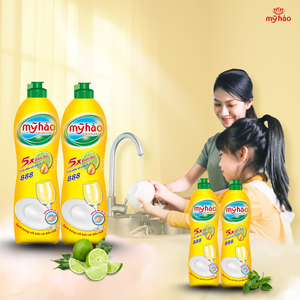Detergente de Lavandería Concentrado en Gel Ecológico My Hao 5X, Limpieza Ultra Profunda, Eliminador de Manchas Difíciles, Aroma a Limón, Alta Eficiencia - Product Image 6