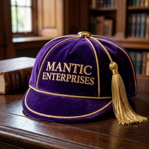 Casquettes de qualité supérieure personnalisées avec logo, 5 panneaux, style sportif, broderie 3D, image, franges dorées, pompon, unisexe adulte, cyclisme, extérieur - Product Image 1