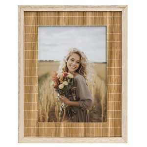 Cadre photo en bois de bambou en gros |   Finition vieillie écologique |   Moradabad - Product Image 6
