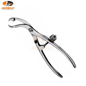 Pinces à os en acier inoxydable Vrebrugge, instruments chirurgicaux orthopédiques de haute précision pour une fixation osseuse sécurisée - Product Image 4