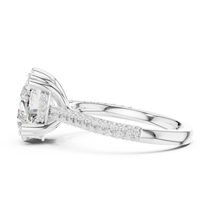 Anillo de Diamante de Laboratorio Aries Jewel Luxury de 3 Quilates con Corte Corazón, E VS1, Oro Amarillo de 14K, Certificado IGI, Regalo de Compromiso y Boda, Directo de Fábrica - Product Image 2
