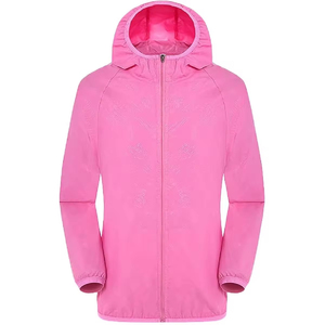 Chaqueta Impermeable Ligera con Capucha para Hombre, Chaqueta de Lluvia para Exteriores, Cortavientos, Chaqueta de Senderismo - Product Image 3