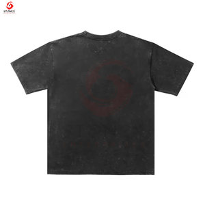 Camiseta de Algodón de Alta Calidad, Corte Regular, Estilo Urbano, con Logotipo Personalizado para Hombre - Product Image 2