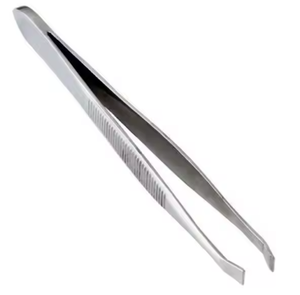 Pinzas de laboratorio multiusos para disección de tejidos, tipo Kocher rectas 1x2 con punta roma y dientes de rata, de calidad premium - Product Image 5