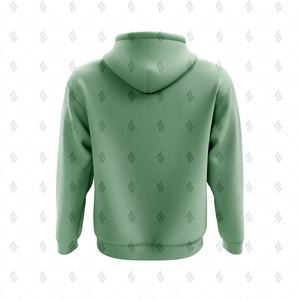 Sweat à capuche pour homme personnalisé, impression sérigraphique, 100% coton, tricot uni, teinture unie, texture respirante, séchage rapide, pull oversize - Product Image 3