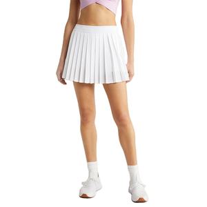 Mini-jupes plissées taille haute pour femmes, style sport et tennis, avec short intégré, anti-plis, séchage rapide, blanc, vêtements de sport, vente en gros - Product Image 1