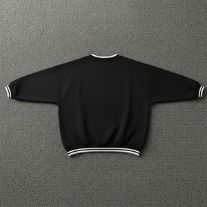 Nouveauté 2026 – Sweat à capuche oversize pour femme en coton/polyester, imprimé bicolore, effet délavé, respirant et chaud pour l'hiver – Style streetwear - Product Image 2