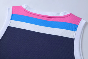 Ensemble de maillots de basket-ball personnalisés réversibles imprimés respirants de qualité supérieure, tailles plus grandes, pour clubs sportifs, ligues, hommes et femmes - Product Image 4