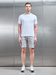 Pantalones cortos deportivos ligeros para hombre con cordones, pantalones cortos de entrenamiento atlético con bolsillo con cremallera, pantalones cortos deportivos casuales con cordón ajustable. - Product Image 6