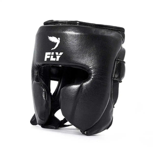 Protège-tête de boxe intégral en cuir de vachette, équipement d'entraînement de protection unisexe, protège-tête de boxe intégral avec barre de protection des joues - Product Image 6
