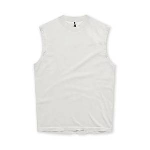 Custom Men's Plus Size Polyester/Cotton Anti-Pilling Heat-Transfer Printed Tank Tops Summer Sweat <b>Vest</b> Knitted <b>Stringer</b> Square - Product Image 5