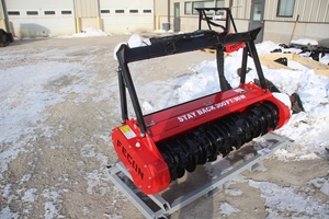 Professional Fecon Bull Hog Forestry Mulcher Hydraulic Flail Mulching Head for Tractor Skid Steer Construction Works Wood Gear - Product Image 2