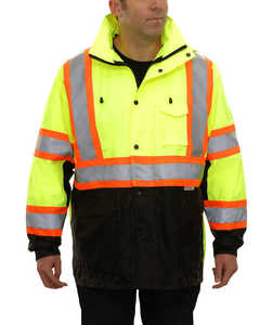 Chaqueta de Seguridad de Alta Visibilidad con Malla Transpirable, Ligera, con Tiras Reflectantes, Ropa de Trabajo, Emergencias en Carreteras, Trabajadores Ferroviarios, Personal de Logística - Product Image 6