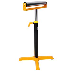 Soportes de Rodillos de Altura Ajustable, Soporte Resistente para Sierra de Mesa, Color Amarillo y Negro, para Banco de Trabajo de Carpintería - Product Image 3