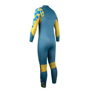 Combinaison de plongée pour homme avec logo personnalisé imprimé, néoprène 3 mm, combinaison intégrale, fermeture éclair au dos, étanche, plongée libre, surf, natation, OEM - Product Image 3