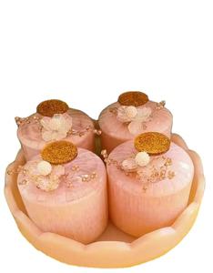 Recipientes de Cocina con Tapas Abatibles de Resina, Hechos a Mano, Ecológicos, Aptos para Lavavajillas, Frascos para Almacenamiento de Alimentos, Modernos y de Lujo para el Hogar - Product Image 1