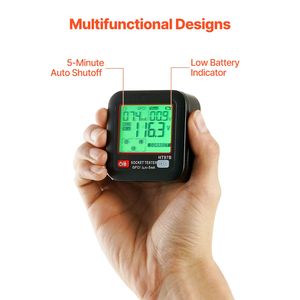 Tester GFCI per uso domestico con display LCD per rilevare 7 comuni guasti alla cablaggio e prese a 3 poli - Product Image 5