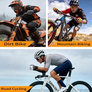 Gants de moto pour hommes - Équipement et accessoires de cyclisme respirants - Réfléchissants, pour le tout-terrain et la randonnée - Product Image 4