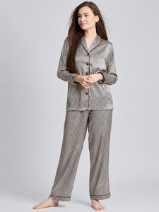 Conjunto de Pijama de Algodón Estampado para Mujer, de Manga Larga, Suave y Cómodo para Dormir y Descansar - Product Image 6