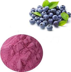 Poudre de fruits de qualité alimentaire riche en anthocyanes à 60 %, extrait naturel de baies, extrait de myrtille lyophilisé de qualité alimentaire, riche en anthocyanes - Product Image 1
