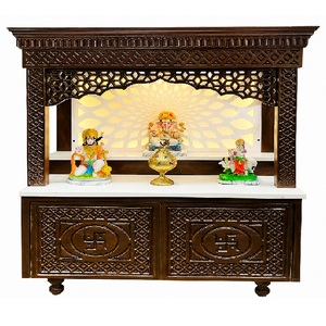 Modern Pooja Mandir Designs for <b>Home</b> Decor Handcrafted Wooden <b>Temple</b> Unit At Wholesale Prices Manufacturer, Supplier & Exporters - Product Image 1