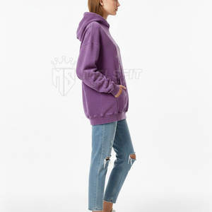 Sudaderas Clásicas de Punto para Mujer, con Lavado Ácido y Pedrería, Suaves y Cómodas, 100% Algodón, Ligeras, Perfectas para Uso Casual - Product Image 5