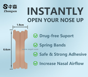 नाक को खर्राटे के लिए मजबूत चिपकने वाला नाक स्ट्रिप्स बच्चों की नाक पैच - Product Image 3