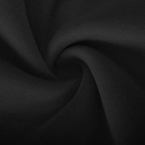 Conjunto Deportivo Negro para Mujer, Talla Grande, Manga Larga, Cuello Redondo, Cintura Elástica, Pantalones Casuales Holgados con Bolsillos Laterales, Ligeros - Product Image 5