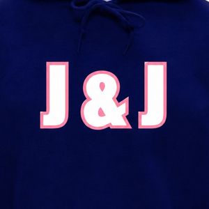 Sweat-shirt à capuche Jack & Jill pour homme, motif lettres, bleu marine, décontracté, chaud, vêtements pour événements, vente en gros, neuf - Product Image 6
