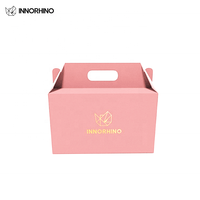 INNORHINO Boîte Cadeau Avec Poignée Pour Aliments Gâteaux Pâtisseries Desserts Bonbons Fête Mariage