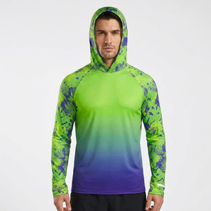 Sudadera con Capucha para Pesca de Manga Larga, Diseño de Primera Calidad, Secado Rápido y Cómoda, Tallas Grandes Disponibles - Product Image 1