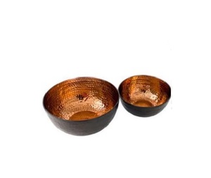 <b>Large</b> Size Metal Serving Bowl Artistic Pattern Work Disposable Dishwasher <b>Safe</b> Eco-Friendly for Festive Table Setup Luxurious - Product Image 6