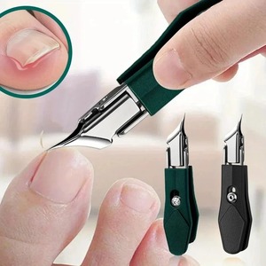 1 pièce Coupe-ongles incarnés professionnel en acier inoxydable, à bord biseauté de 25° et ouverture large, pour ongles épais, prise facile, BAFA SURGICAL - Product Image 1