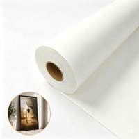 Film auto-adhésif en PP mat imperméable, fournisseur en gros, impression personnalisée OEM et rouleaux pour projets de décoration artistique