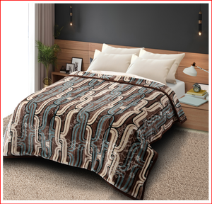 Couverture Raschel MITTAL TEXTILE 100% Polyester à Motif Floral, Jacquard Peluche Anti-Boulochage, Chauffante pour Hiver, Maison/Voyage/Camping - Product Image 3