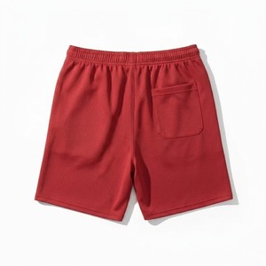 Shorts de sport pour hommes en mesh respirant à séchage rapide, taille élastique, pour la course à pied et l'entraînement, couleur unie, vêtements de sport OEM - Product Image 6