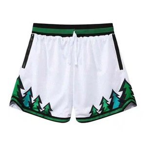 Ropa Deportiva Informal Estética para Hombre, Pantalones Cortos Deportivos de Poliéster para Verano, Pantalones Cortos de Baloncesto Urbanos - Product Image 2