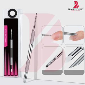 Empujador de Cutículas de Doble Punta y Herramienta para Decoración de Uñas de Acero Inoxidable, Precio al por Mayor, Removedor de Cutículas, Herramientas para el Cuidado de las Uñas - Product Image 5