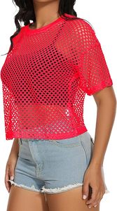 Hot Sale Sheer Mesh <b>Top</b> Women Lace Trimmed Slim Fit Sexy Chic Layering Tee Basic Long Sleeve T-Shirt See Through Mesh tshirts - Product Image 2