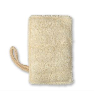 Eco Friendly Natural Loofah <b>Sponge</b> Bath Scrubber EXPAD Mina Brown Long Shape for Adults & Children <b>Shower</b> Spa and Body Cleaning - Product Image 3