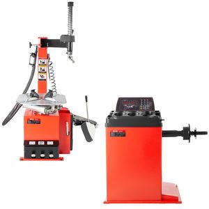 Démonte-pneus électrique robuste de 18 pouces avec moteur de 1,5 CV, équilibreur de pneus précis à haute visibilité, facile à utiliser - Product Image 1