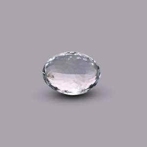 Natural Blue Aquamarine Loose Gemstone 5.9 Carat Faceted Cut for Fine Jewelry - Product Image 2