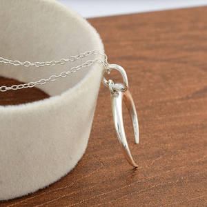 Top <b>Solid</b> 925 Sterling <b>Silver</b> Horseshoe Semi Mounting Charm Pendant Blank Setting Resin Ashes Work <b>Necklace</b> Fine Pendant Jewelry - Product Image 3